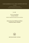 Buchcover Untersuchung des Vielkörperproblems im Rahmen lösbarer Modelle