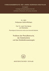 Buchcover Probleme der Phenylketonurie, der Galaktosämie und des Galaktokinasemangels
