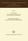 Buchcover “Vergleichsuntersuchungen an gas-, bad- und ionitrierten Maschinenteilen”