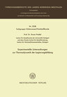 Buchcover Experimentelle Untersuchungen zur Thermodynamik der Legierungsbildung