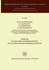 Buchcover Steigerung der Genauigkeit und Betriebssicherheit bei den elektrochemischen Bearbeitungsverfahren