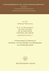 Buchcover Untersuchungen zur Optimierung des Wasch- und Finishverhaltens von Mischgeweben aus Polyester/Baumwolle