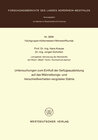 Buchcover Untersuchungen zum Einfluß der Gefügeausbildung auf das Wälzreibungs- und Verschleißverhalten vergüteter Stähle