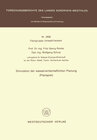 Buchcover Simulation der wasserwirtschaftlichen Planung (Planspiel)