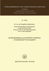 Buchcover Die Berücksichtigung zentralörtlicher Funktionen im kommunalen Finanzausgleich
