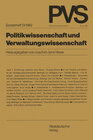 Buchcover Politikwissenschaft und Verwaltungswissenschaft