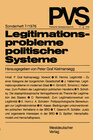 Buchcover Legitimationsprobleme politischer Systeme