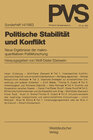 Buchcover Politische Stabilität und Konflikt