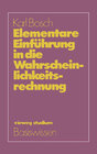 Buchcover Elementare Einführung in die Wahrscheinlichkeitsrechnung