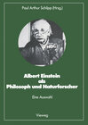Buchcover Albert Einstein als Philosoph und Naturforscher