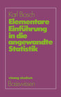 Buchcover Elementare Einführung in die angewandte Statistik