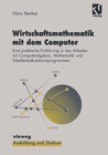 Buchcover Wirtschaftsmathematik mit dem Computer