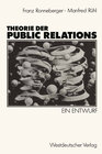 Buchcover Theorie der Public Relations