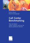 Buchcover Call Center Benchmarking