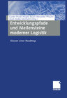 Buchcover Entwicklungspfade und Meilensteine moderner Logistik