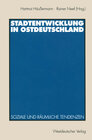 Buchcover Stadtentwicklung in Ostdeutschland
