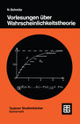 Buchcover Vorlesungen über Wahrscheinlichkeitstheorie