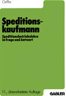 Buchcover Speditionskaufmann