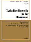 Buchcover Technikphilosophie in der Diskussion