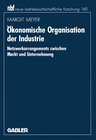 Buchcover Ökonomische Organisation der Industrie