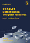 Buchcover ORACLE7 Datenbanken erfolgreich realisieren