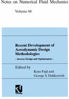 Buchcover Recent Development of Aerodynamic Design Methodologies