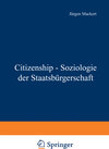 Buchcover Citizenship - Soziologie der Staatsbürgerschaft