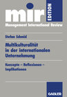Buchcover Multikulturalität in der internationalen Unternehmung