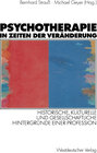 Buchcover Psychotherapie in Zeiten der Veränderung