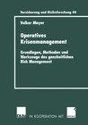 Buchcover Operatives Krisenmanagement