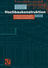Buchcover Hochbaukonstruktion