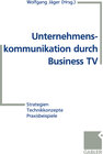Buchcover Unternehmenskommunikation durch Business TV