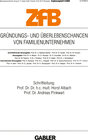 Buchcover Gründungs- und Überlebenschancen von Familienunternehmen