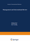 Buchcover Management and International Review