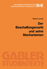 Buchcover Der Beschaffungsmarkt und seine Mechanismen