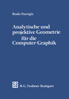Buchcover Analytische und projektive Geometrie für die Computer-Graphik