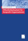 Buchcover Öffentlichkeitsarbeit für Nonprofit-Organisationen