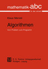 Buchcover Algorithmen