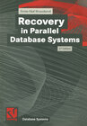 Buchcover Recovery in Parallel Database Systems