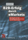 Buchcover B2B-Erfolg durch eMarkets