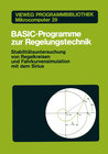 Buchcover BASIC-Programme zur Regelungstechnik
