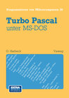 Buchcover Turbo Pascal unter MS-DOS