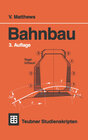 Buchcover Bahnbau