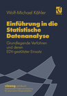 Buchcover Einführung in die Statistische Datenanalyse