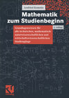 Buchcover Mathematik zum Studienbeginn