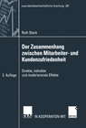 Buchcover Der Zusammenhang zwischen Mitarbeiter- und Kundenzufriedenheit