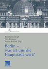 Buchcover Berlin — was ist uns die Hauptstadt wert?
