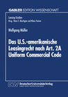 Buchcover Das U.S.-amerikanische Leasingrecht nach Art. 2A Uniform Commercial Code