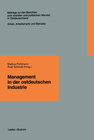Buchcover Management in der ostdeutschen Industrie
