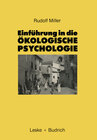 Buchcover Einführung in die Ökologische Psychologie